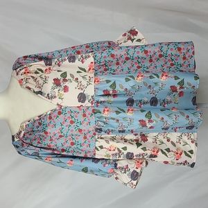 Misslook Bohemian Print Blouse NWOT